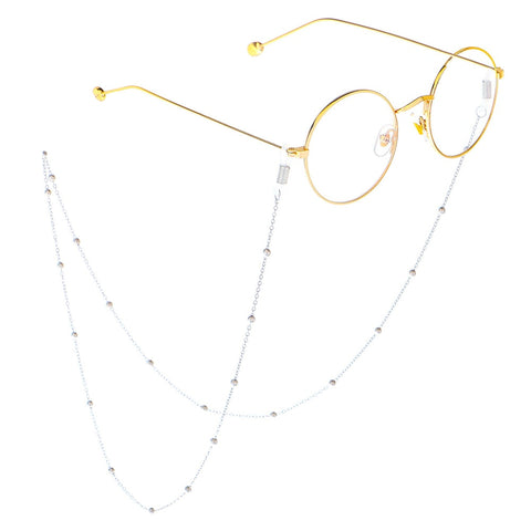 Lanyard Strap Necklace Braid Leather Eyeglass Glasses