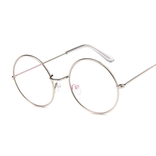 Retro Round Pink Sunglasses Women Brand Designer Sun Glasses