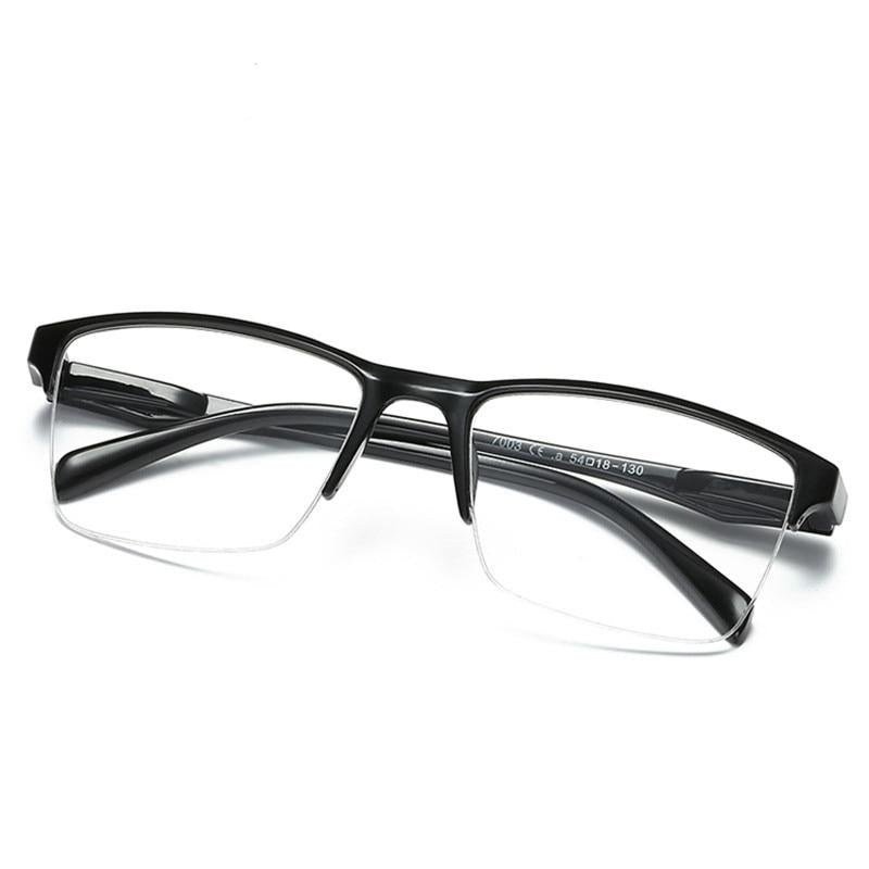 Elbru Half Frame Reading Glasses Ultralight Reader